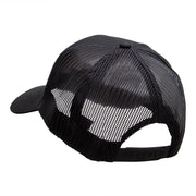 Skull and Choppers Embroidered Military Patched Mesh Cap