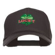 St Patrick Lucky Patched Cotton Twill Cap