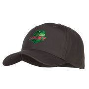 St Patrick Lucky Patched Cotton Twill Cap