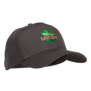 St Patrick Lucky Patched Cotton Twill Cap