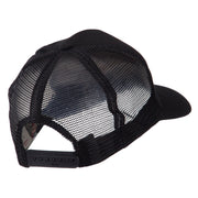 Skull and Choppers Embroidered Military Patched Mesh Cap