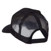 Skull and Choppers Embroidered Military Patched Mesh Cap