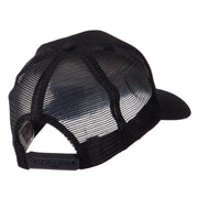 Skull and Choppers Embroidered Military Patched Mesh Cap