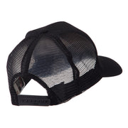 Skull and Choppers Embroidered Military Patched Mesh Cap