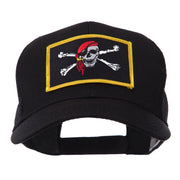 Skull and Choppers Embroidered Military Patched Mesh Cap