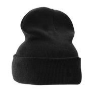 12 Inch Solid Long Beanie Made in USA