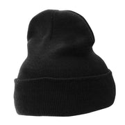 12 Inch Solid Long Beanie Made in USA