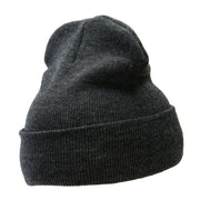 12 Inch Solid Long Beanie Made in USA