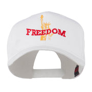 Statue of Liberty Freedom Embroidered Cap