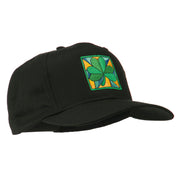 St Patrick's Day Clover Leaf Embroidered Cap