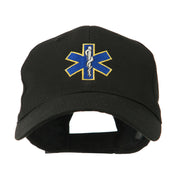 Star of Life Embroidery Cap