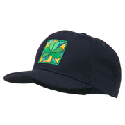 St Patrick's Day Clover Leaf Embroidered Cap