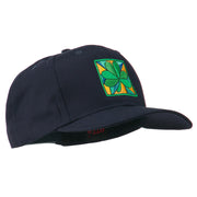 St Patrick's Day Clover Leaf Embroidered Cap