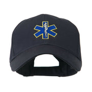 Star of Life Embroidery Cap