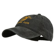 Spike Club Man Volleyball Embroidered Washed Cap