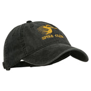 Spike Club Man Volleyball Embroidered Washed Cap