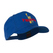 Statue of Liberty Freedom Embroidered Cap