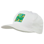 St Patrick's Day Clover Leaf Embroidered Cap