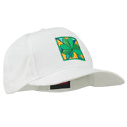 St Patrick's Day Clover Leaf Embroidered Cap