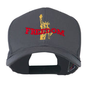 Statue of Liberty Freedom Embroidered Cap