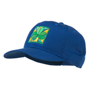 St Patrick's Day Clover Leaf Embroidered Cap