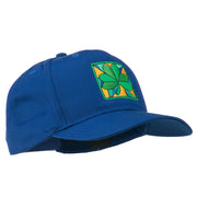 St Patrick's Day Clover Leaf Embroidered Cap