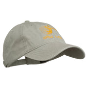 Spike Club Man Volleyball Embroidered Washed Cap