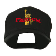 Statue of Liberty Freedom Embroidered Cap