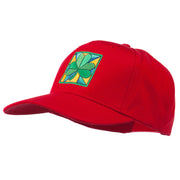 St Patrick's Day Clover Leaf Embroidered Cap