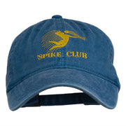 Spike Club Man Volleyball Embroidered Washed Cap