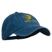 Spike Club Man Volleyball Embroidered Washed Cap