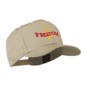 Statue of Liberty Freedom Embroidered Cap