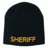 Sheriff Military Embroidered Beanie