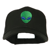 Smile Alien Embroidery Cap