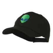 Smile Alien Embroidery Cap