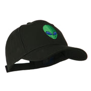 Smile Alien Embroidery Cap