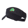 Shamrock Embroidered Sun Visor