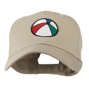 Summertime Beach Ball Embroidered Cap