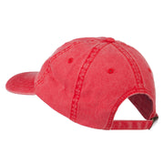 Maryland State Map Embroidered Washed Cap