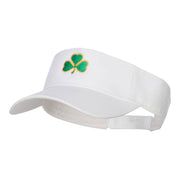 Shamrock Embroidered Sun Visor