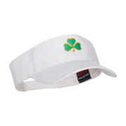 Shamrock Embroidered Sun Visor