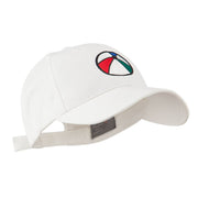 Summertime Beach Ball Embroidered Cap