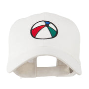 Summertime Beach Ball Embroidered Cap