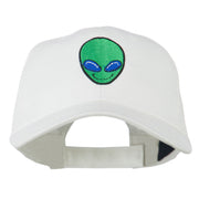 Smile Alien Embroidery Cap