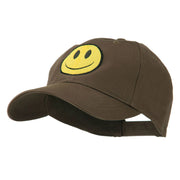 Smile Face Embroidered Cap