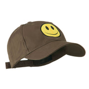 Smile Face Embroidered Cap