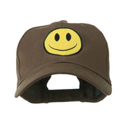 Smile Face Embroidered Cap