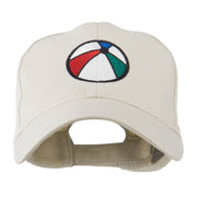 Summertime Beach Ball Embroidered Cap