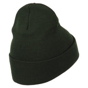 Sheriff Military Embroidered Long Cuff Beanie