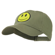 Smile Face Embroidered Cap